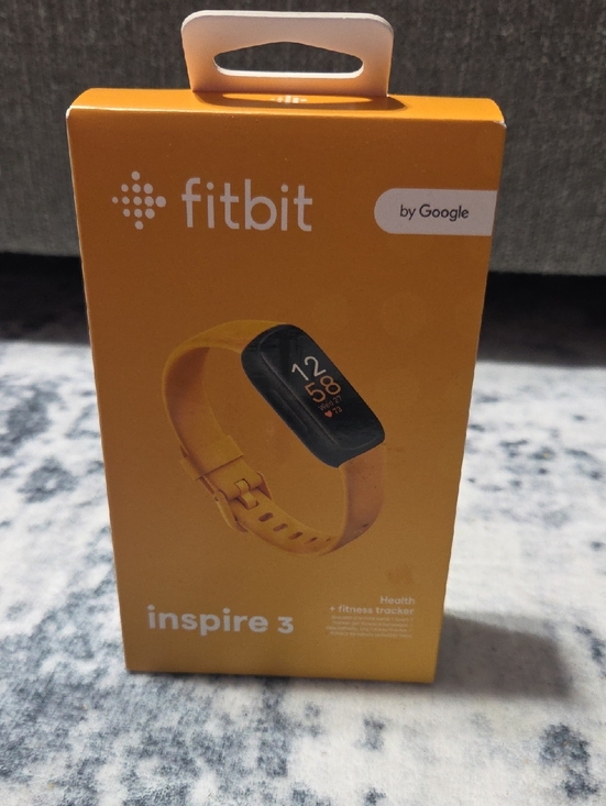 fitbit Other - fitbit Inspire 3 Fitness Tracker - Yellow Band, Black Display